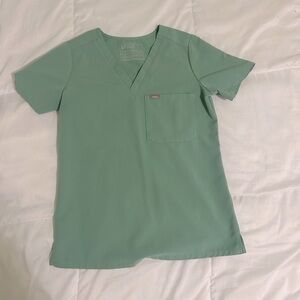 Figs Catarina one pocket scrub top size XS - Jade